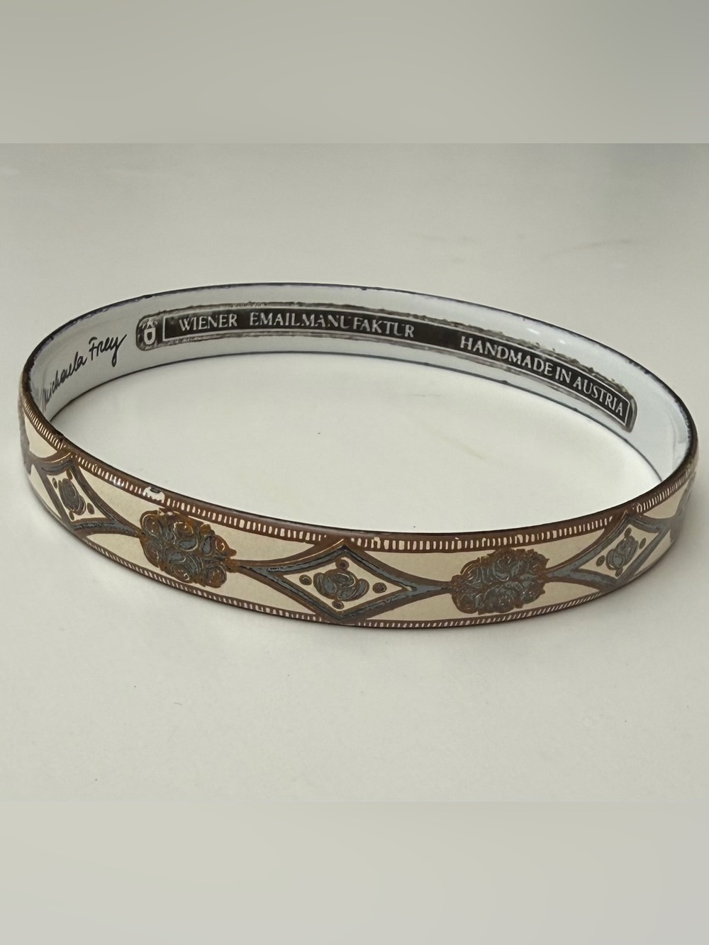 Michaela Frey Bangle Bracelet Vintage Handmade